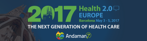 Vincent Keunen, CEO and founder of Andaman7, pitch at Health 2.0 in Barcelona 2017