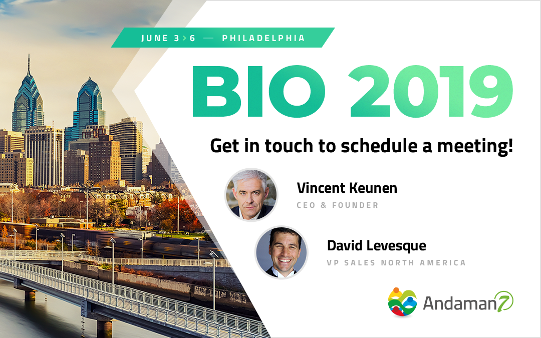 Andaman7 à la BIO International Convention 2019 à Philadelphie